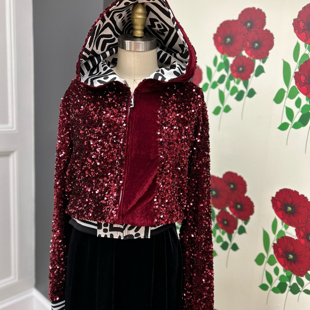 Sparkle Bomber Jacket